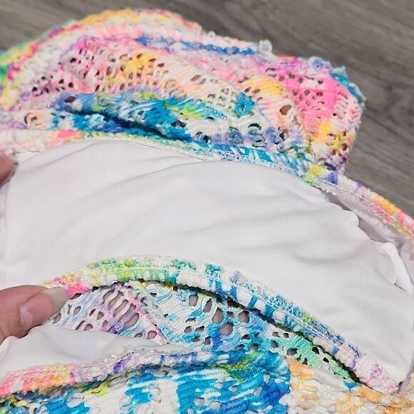 GUC OP Neon Crotched Sexy Boho One Piece Swimsuit - Picture 9 of 9